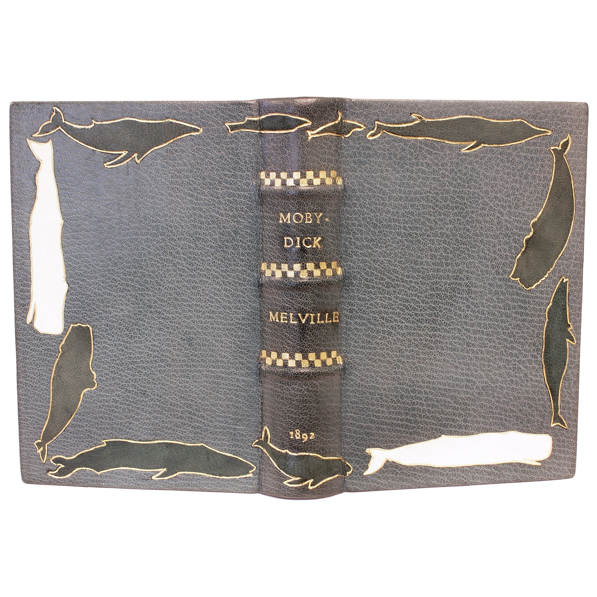 Herman MELVILLE. Moby Dick. 1892 - SECOND EDITION - BOUND BY JAMIE KAMPH For Sale