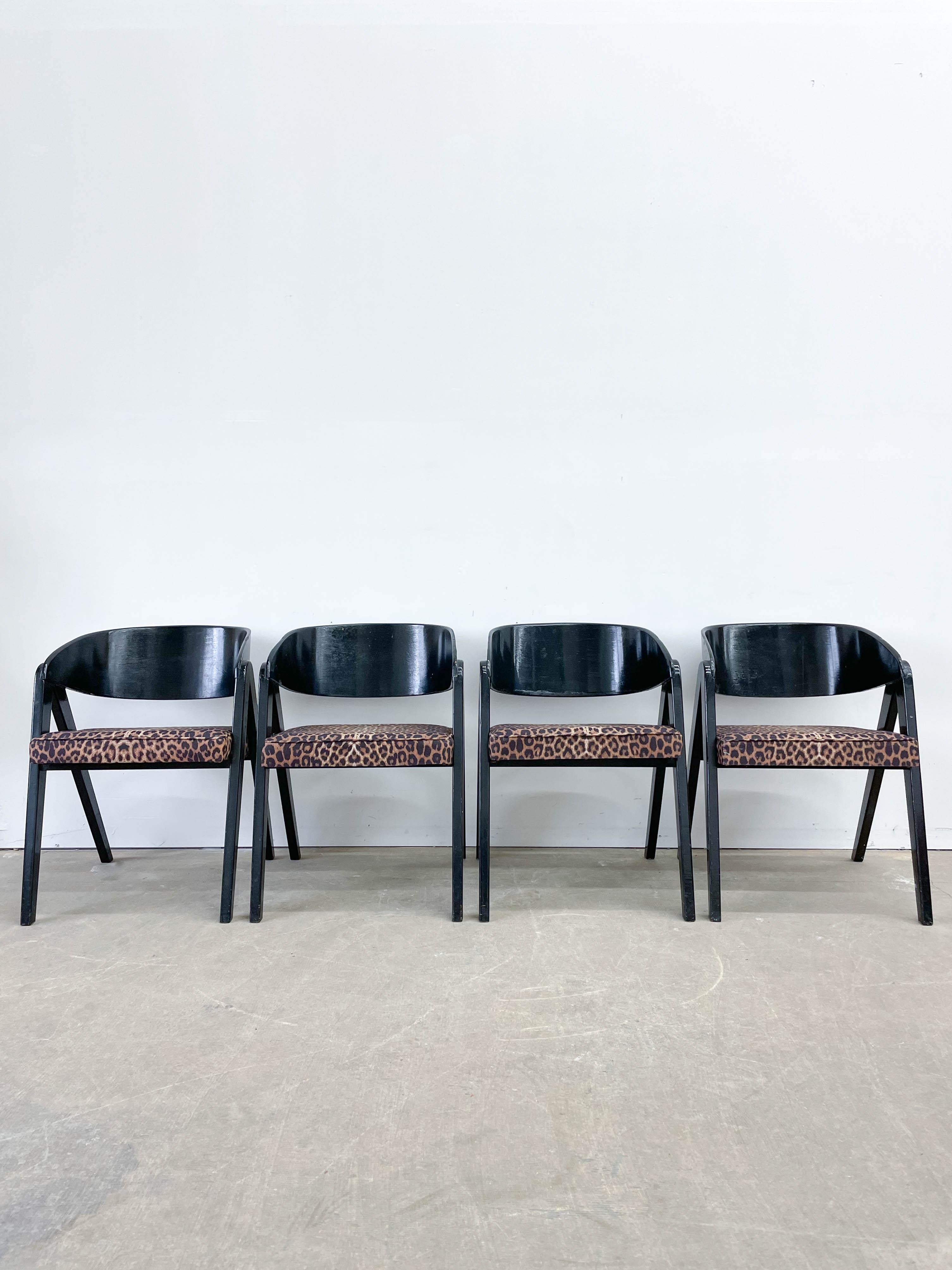 20th Century Herman Miller 1940s Compass Chairs by Allan Gould