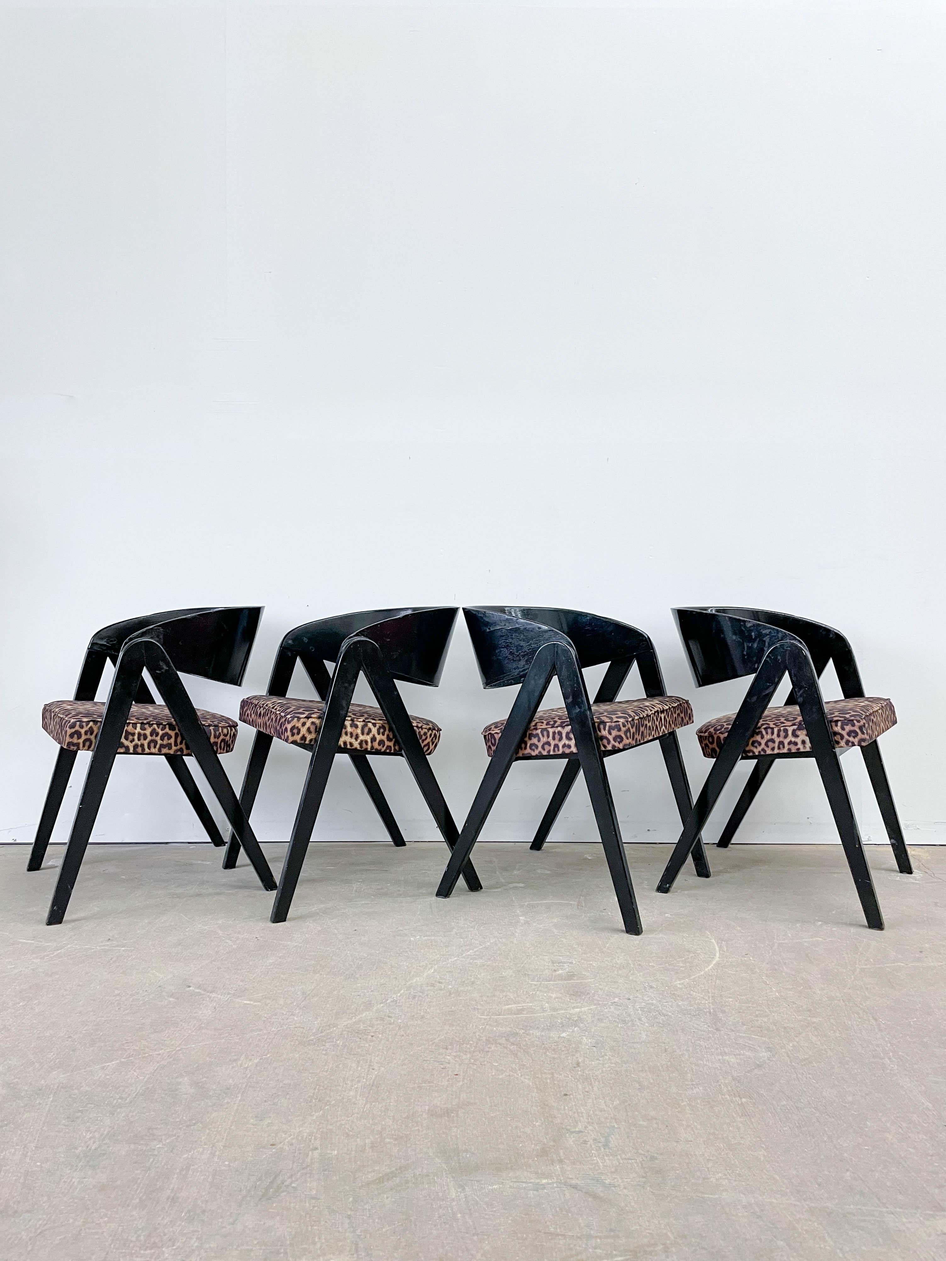 Bentwood Herman Miller 1940s Compass Chairs by Allan Gould