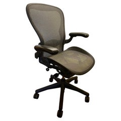 Herman Miller Aeron-Schreibtischstuhl mit verstellbaren Armlehnen und Lumbar-Stühle