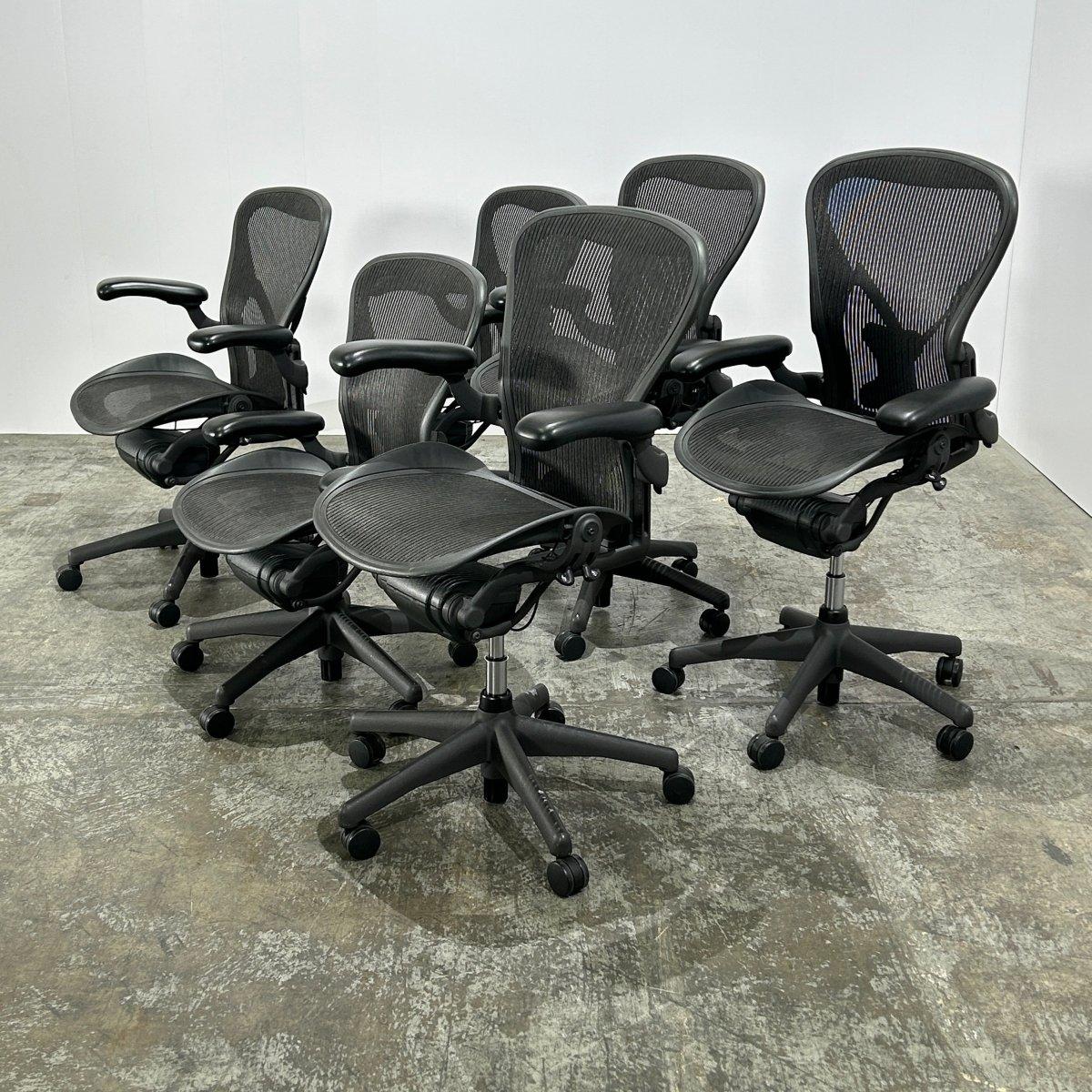 Herman Miller Aeron-Schreibtischstuhl von Bill Stumpf und Don Chadwick im Angebot 4