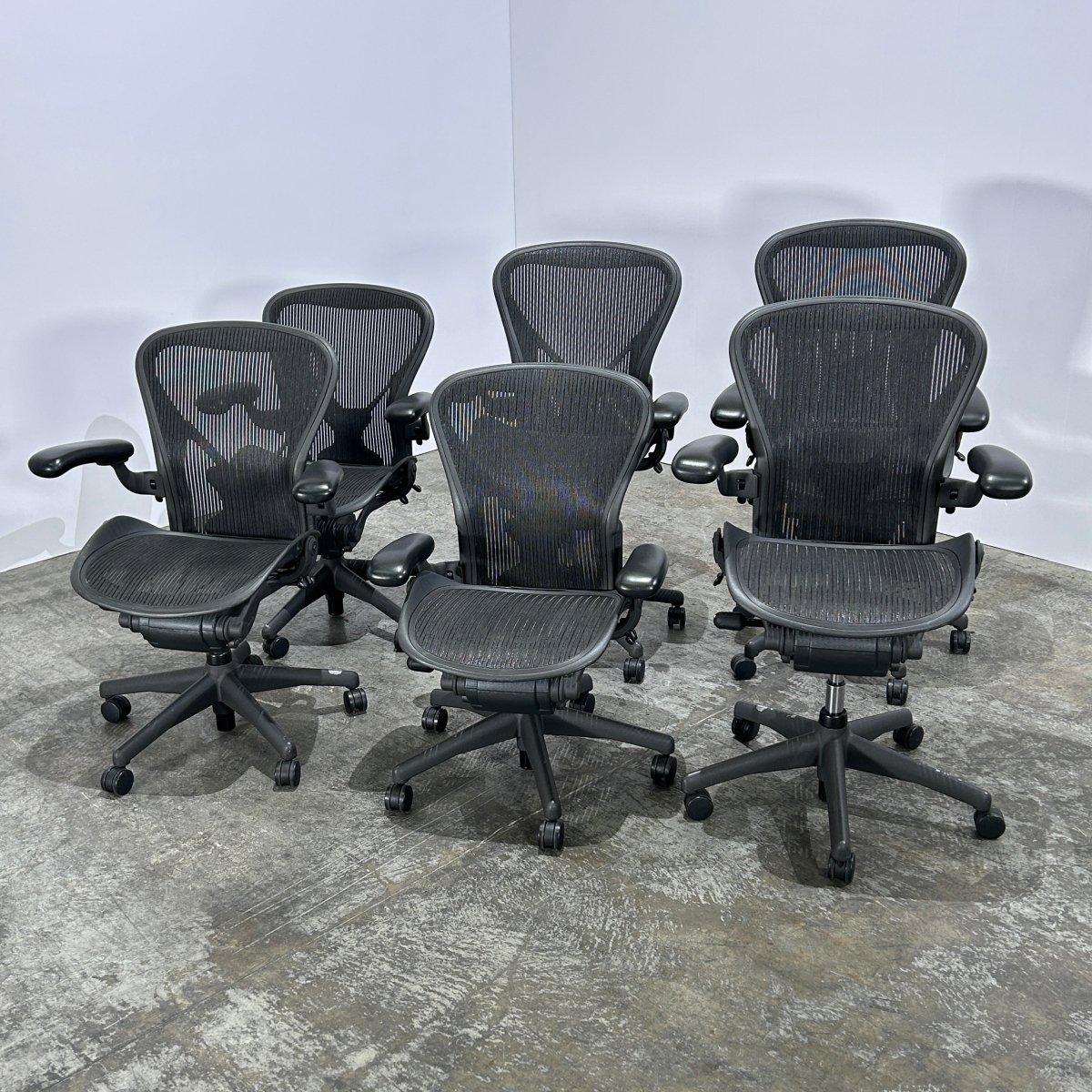 Herman Miller Aeron-Schreibtischstuhl von Bill Stumpf und Don Chadwick im Angebot 5