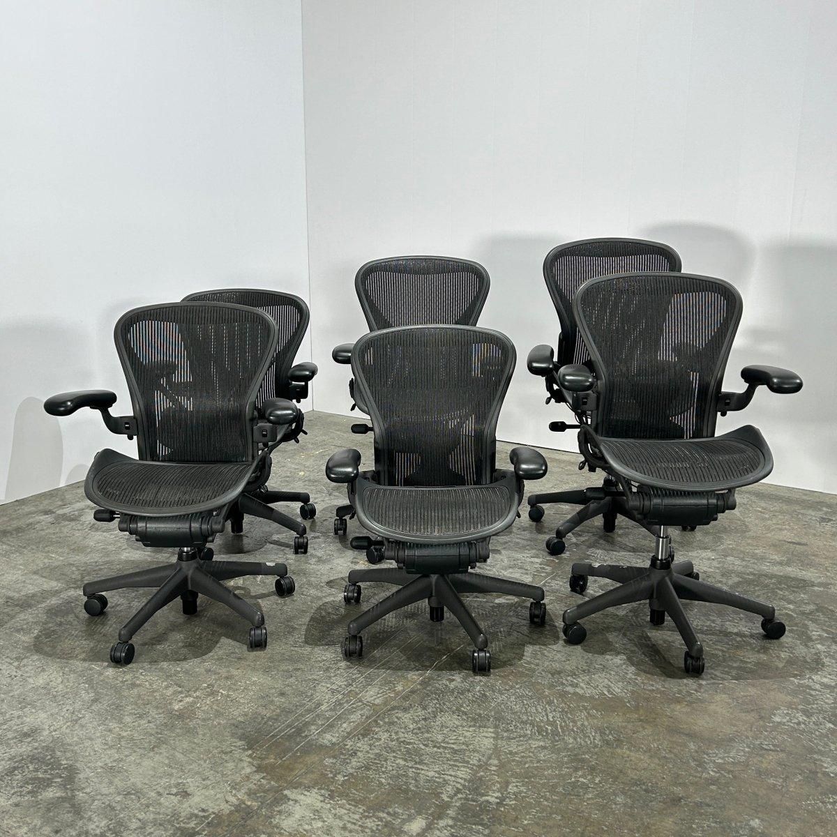 Herman Miller Aeron-Schreibtischstuhl von Bill Stumpf und Don Chadwick im Angebot 8