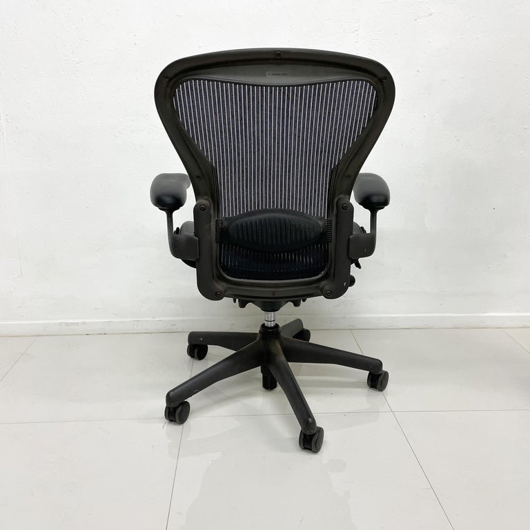 Herman Miller Aeron Ergonomic Office Chair Size B, Modern at 1stDibs
