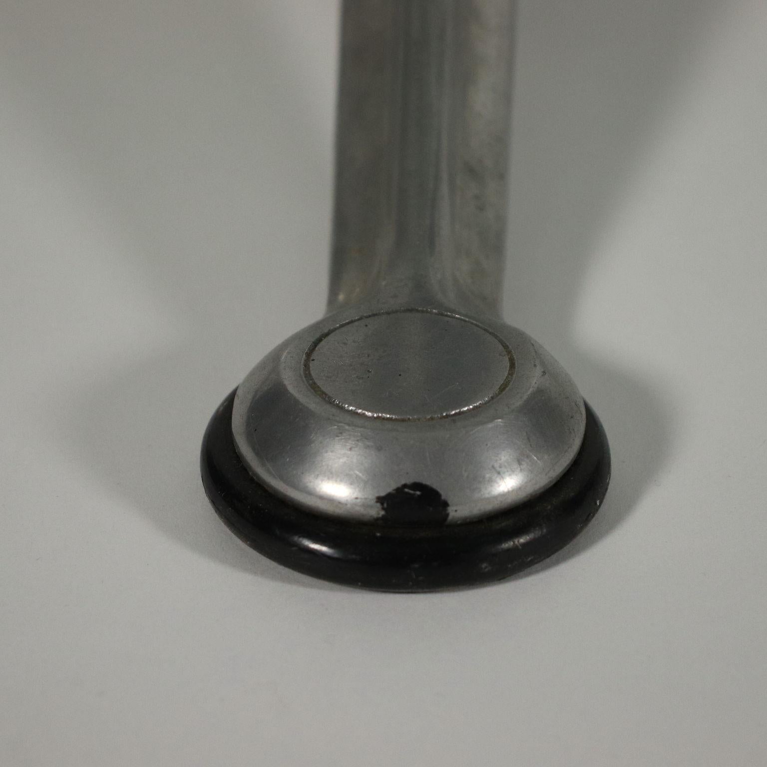 Herman Miller Bruce Burdick Desk Aluminium Metal Glass, 1970s-1980s 7