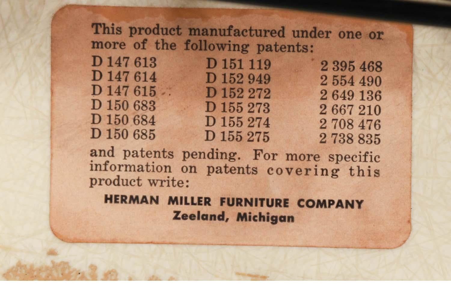 Herman Miller Charles Ray Eames Authentischer RAR Schaukelstuhl im Angebot 3