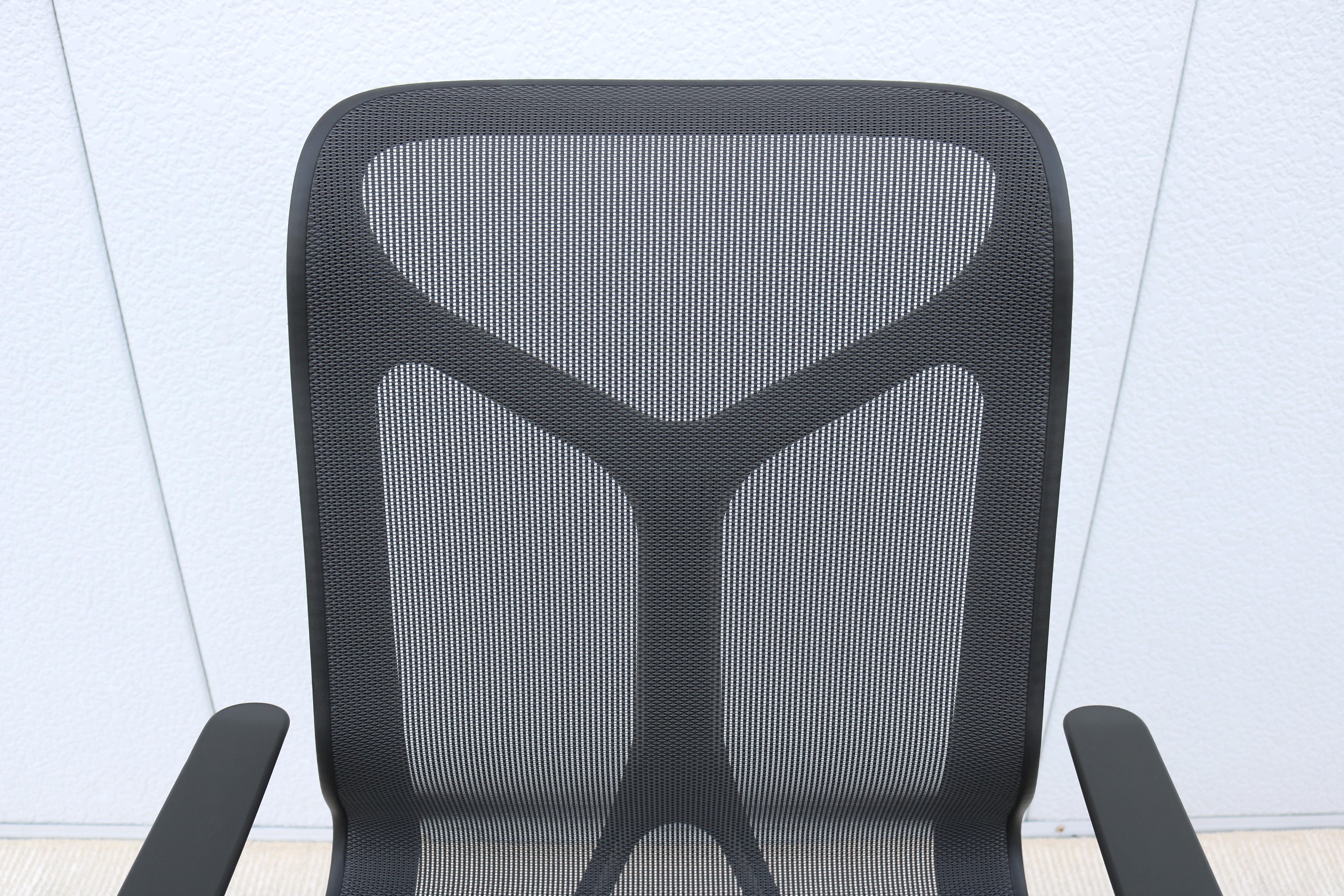 Herman Miller Cosm Verstellbarer ergonomischer Hocker mit mittlerer Rückenlehne, ausgezeichneter Zustand im Angebot 6