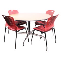 Set per sala da pranzo moderna di metà secolo