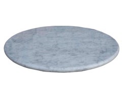 Herman Miller Eames Aluminum Dining Table Base with Custom Carrara Marble Top