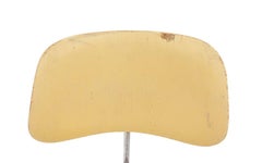 Herman Miller Eames DCM Chair in Butter Yellow - Red Aniline Dye Finish