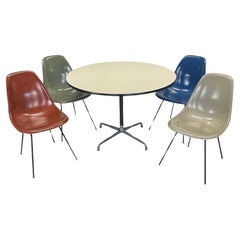 Herman Miller Eames Dining Chair and Table Set