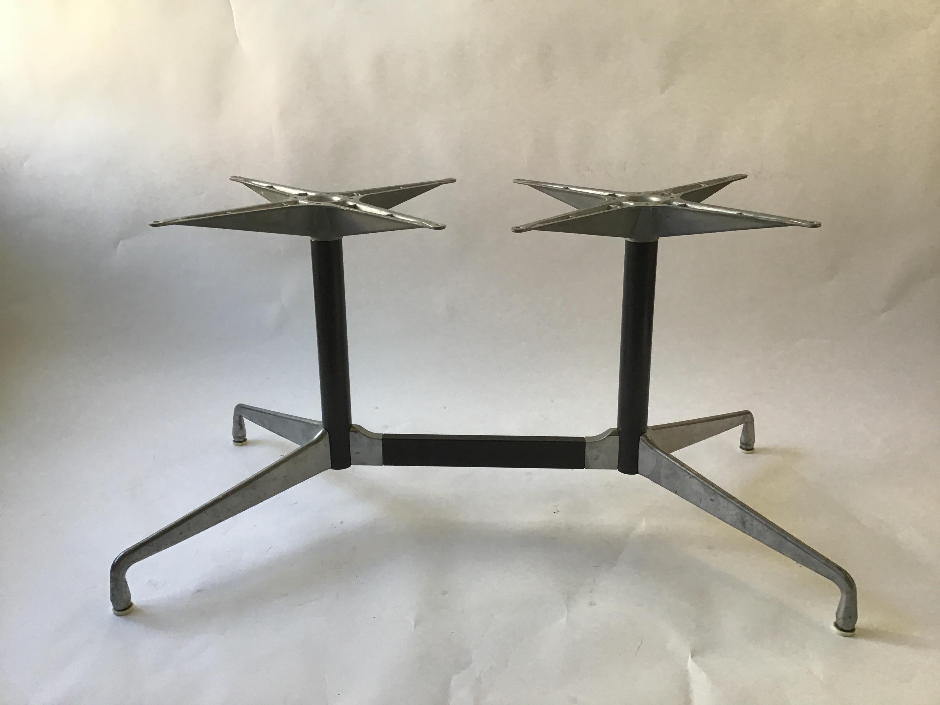Herman miller Eames aluminum table base.