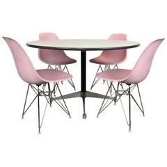 Used Herman Miller Eames Dining Set with 4 Chairs
