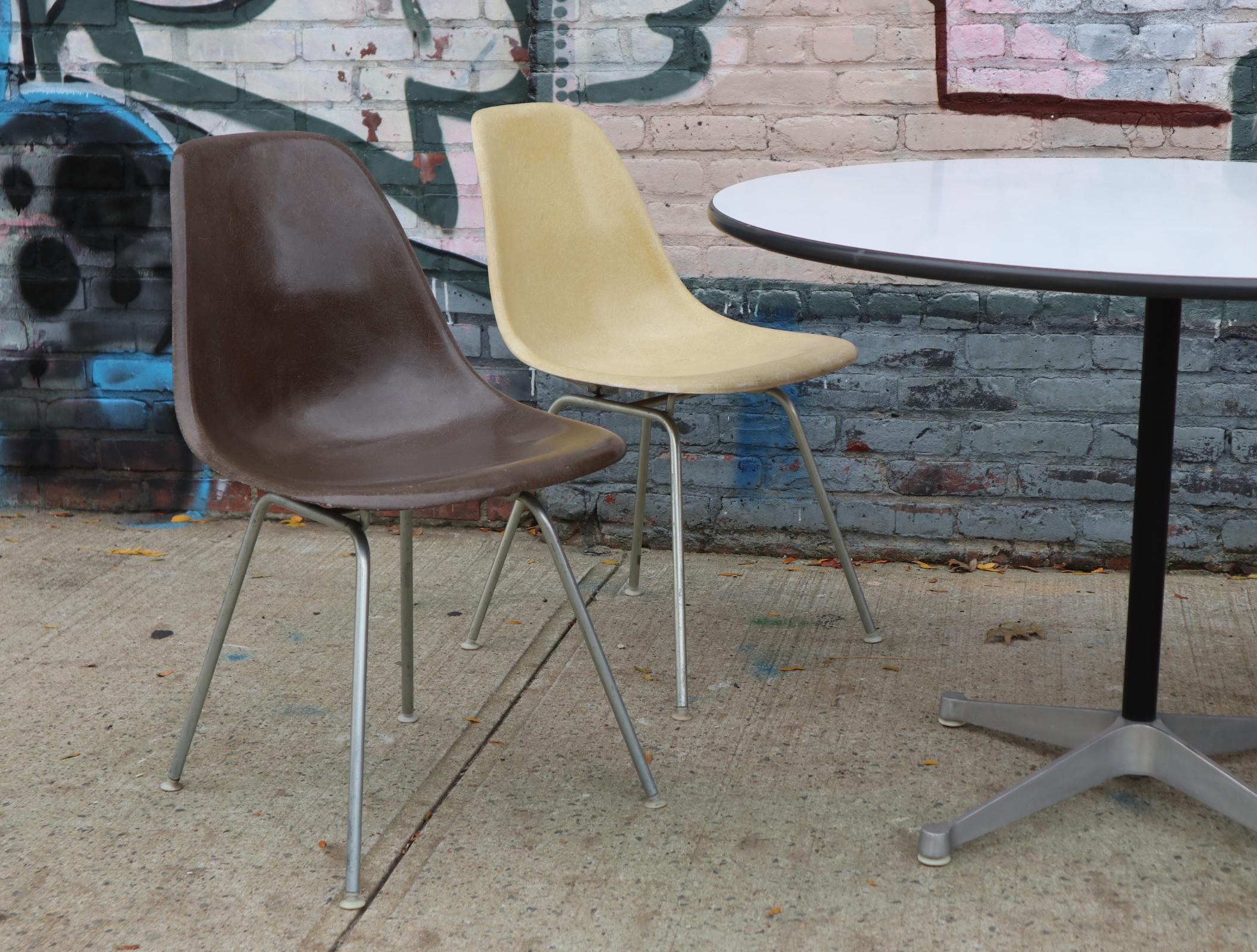 eames dining table and chairs