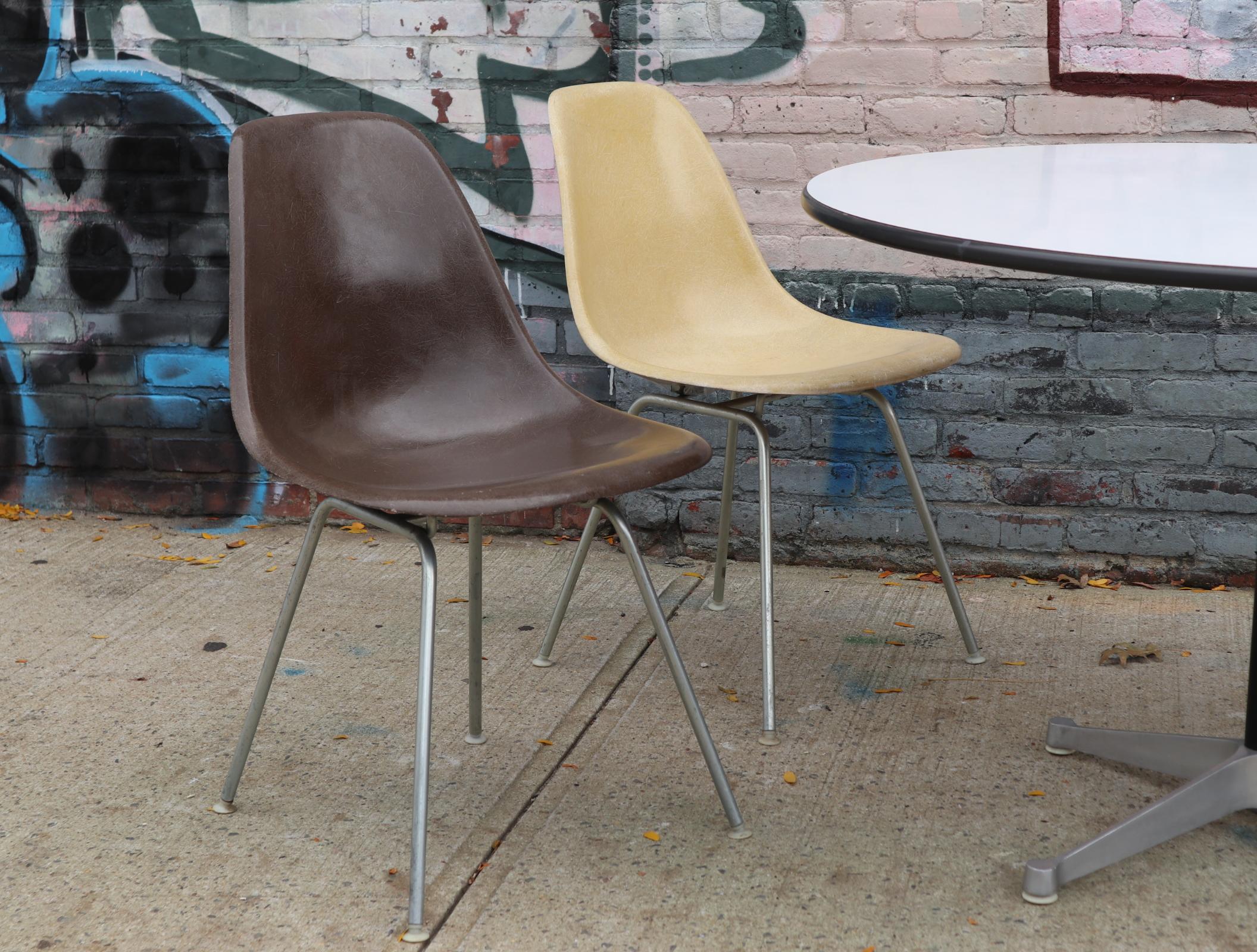 eames dining table and chairs