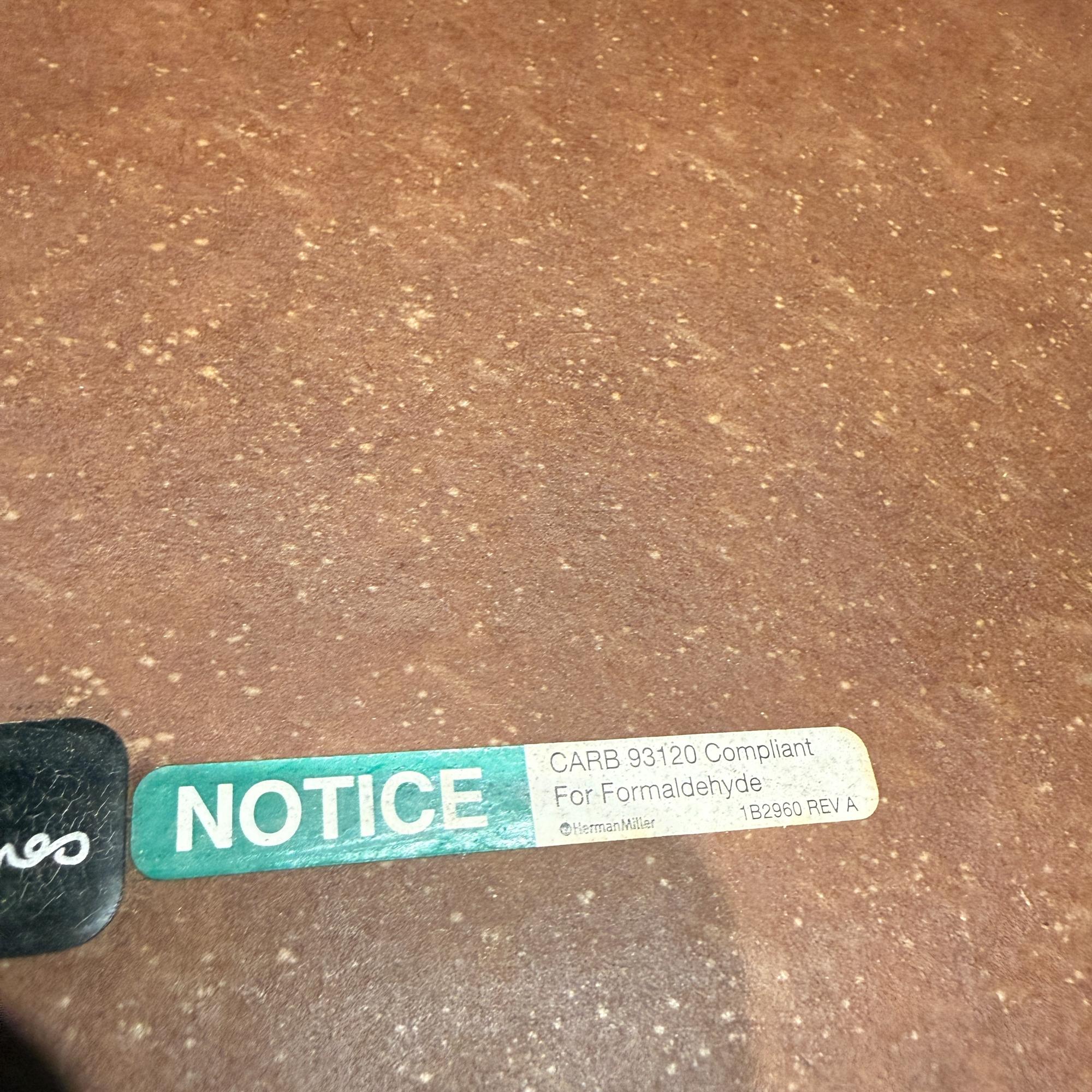 Formica Herman Miller Eames Elliptical Table (Etr) Surfboard Mid-Century Modern For Sale