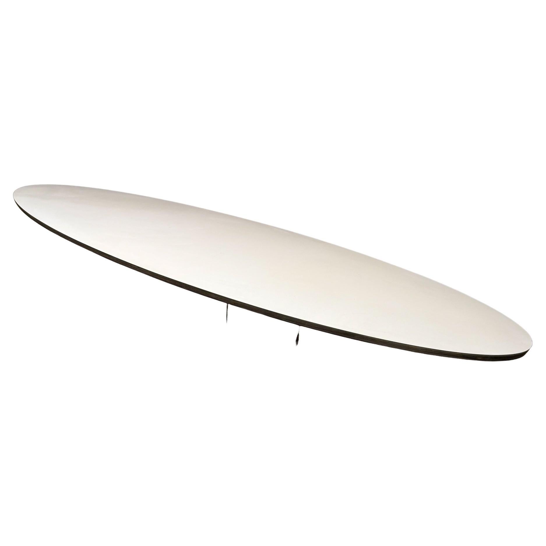 Herman Miller Eames Elliptical Table (Etr) Surfboard Mid-Century Modern For Sale