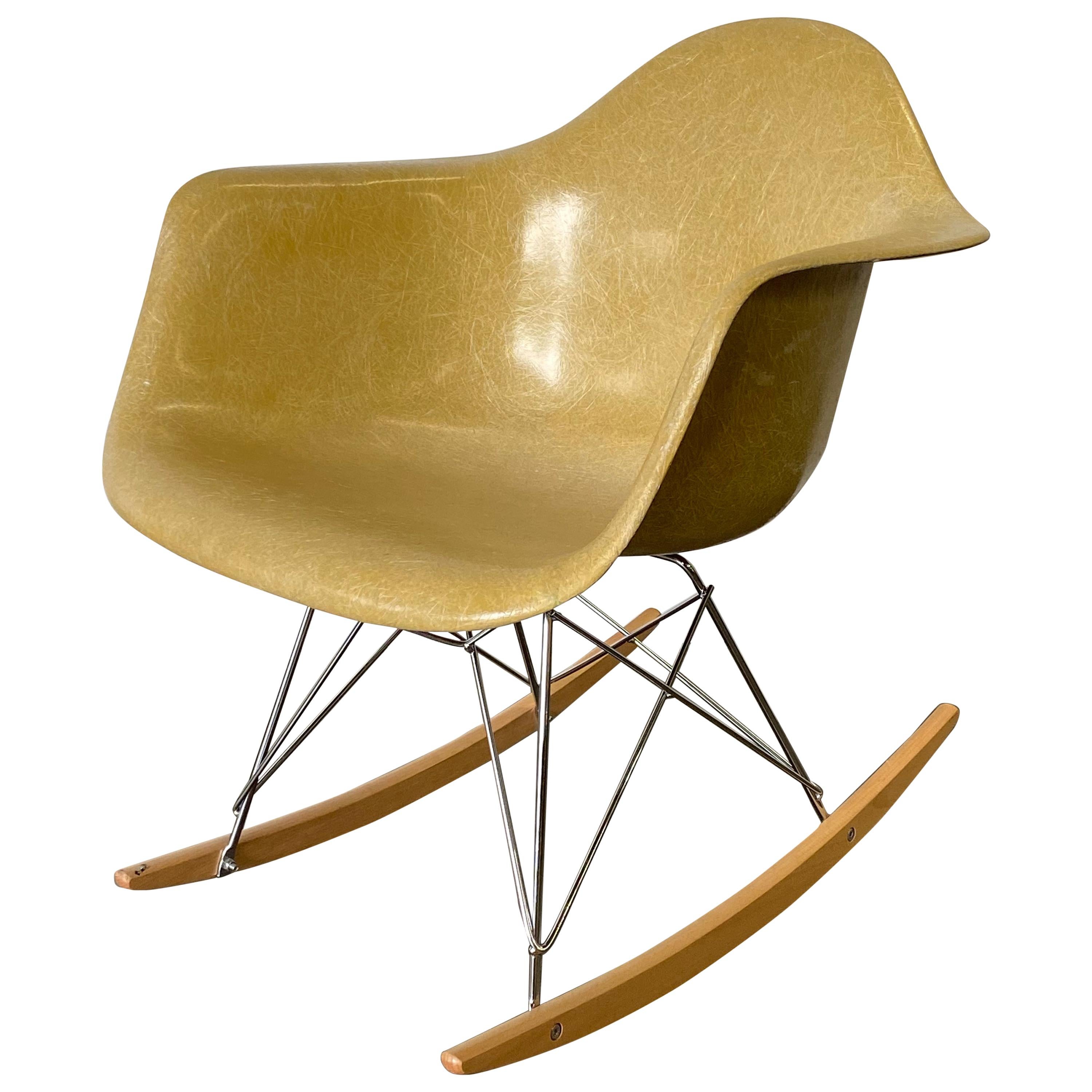 Herman Miller Eames Fiberglass Rocker Model RAR