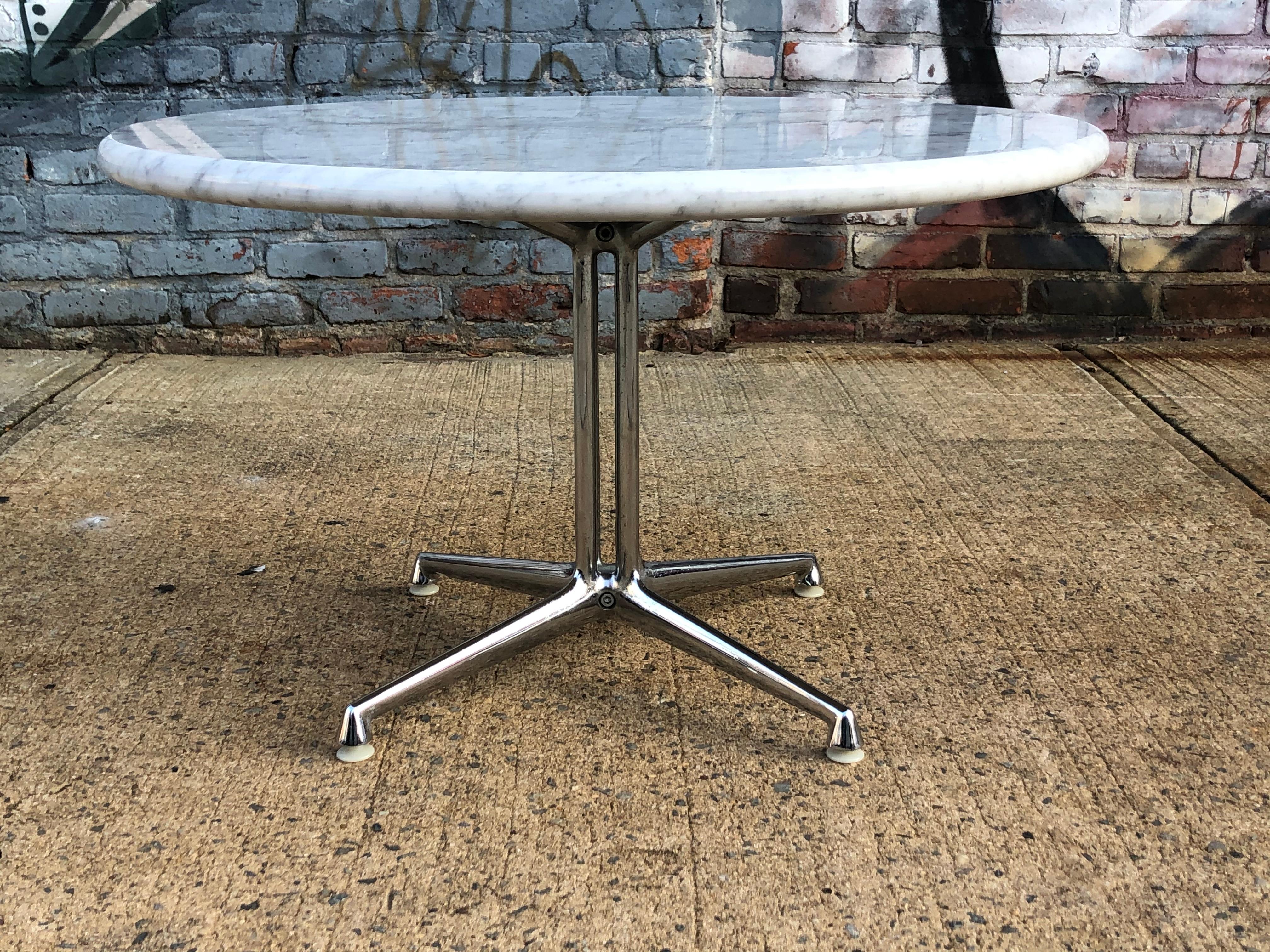 eames marble coffee table