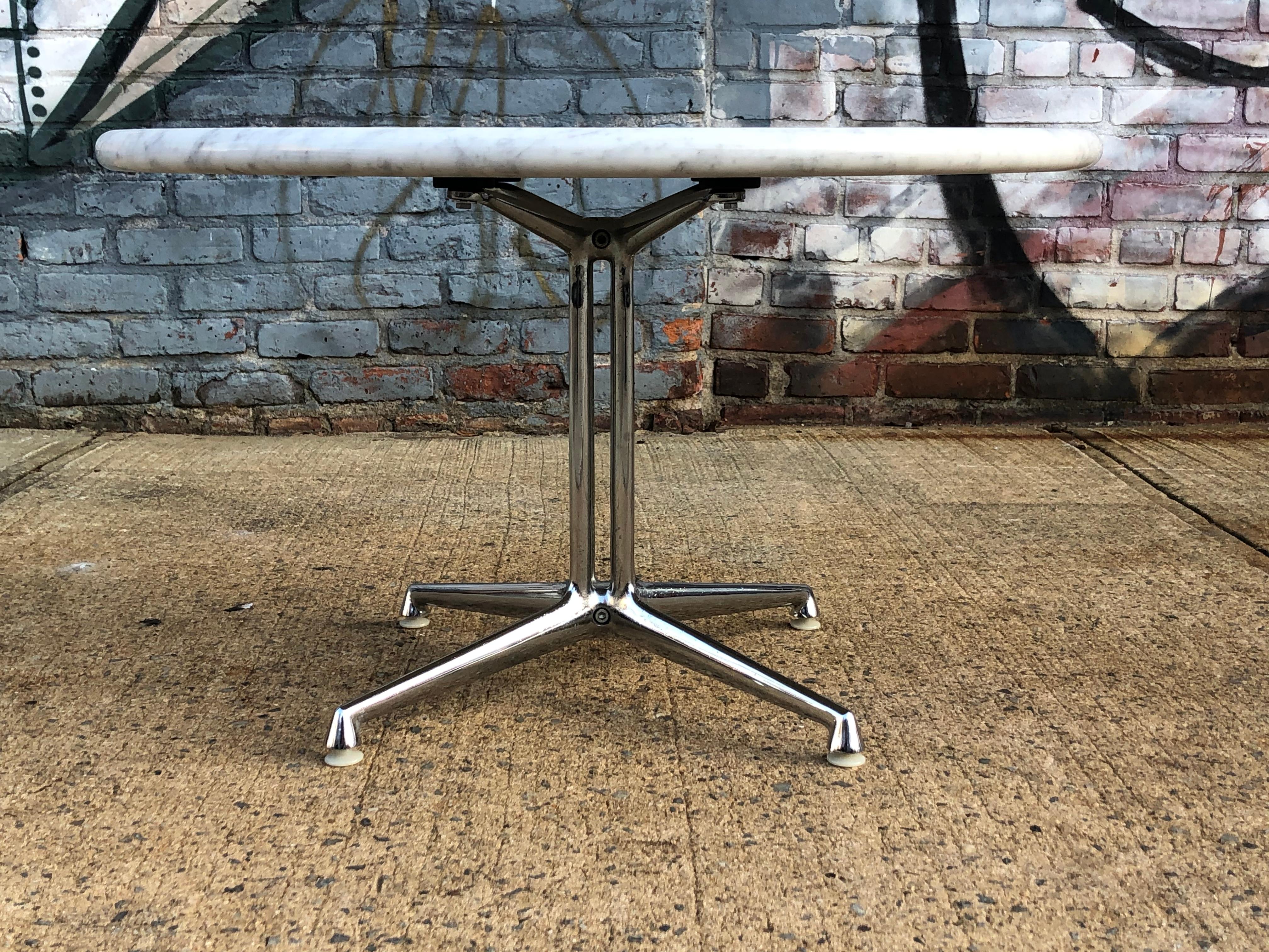 coffee table with marble top