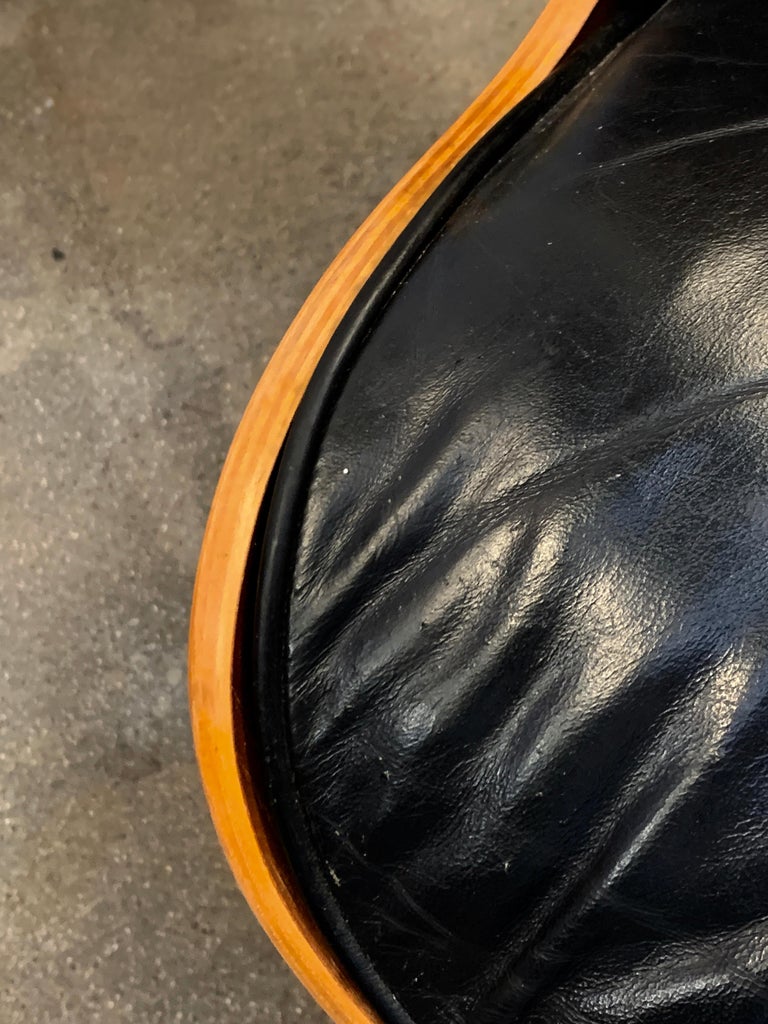 Tall Herman Miller Eames Lounge Chair and Ottoman at 1stDibs eames