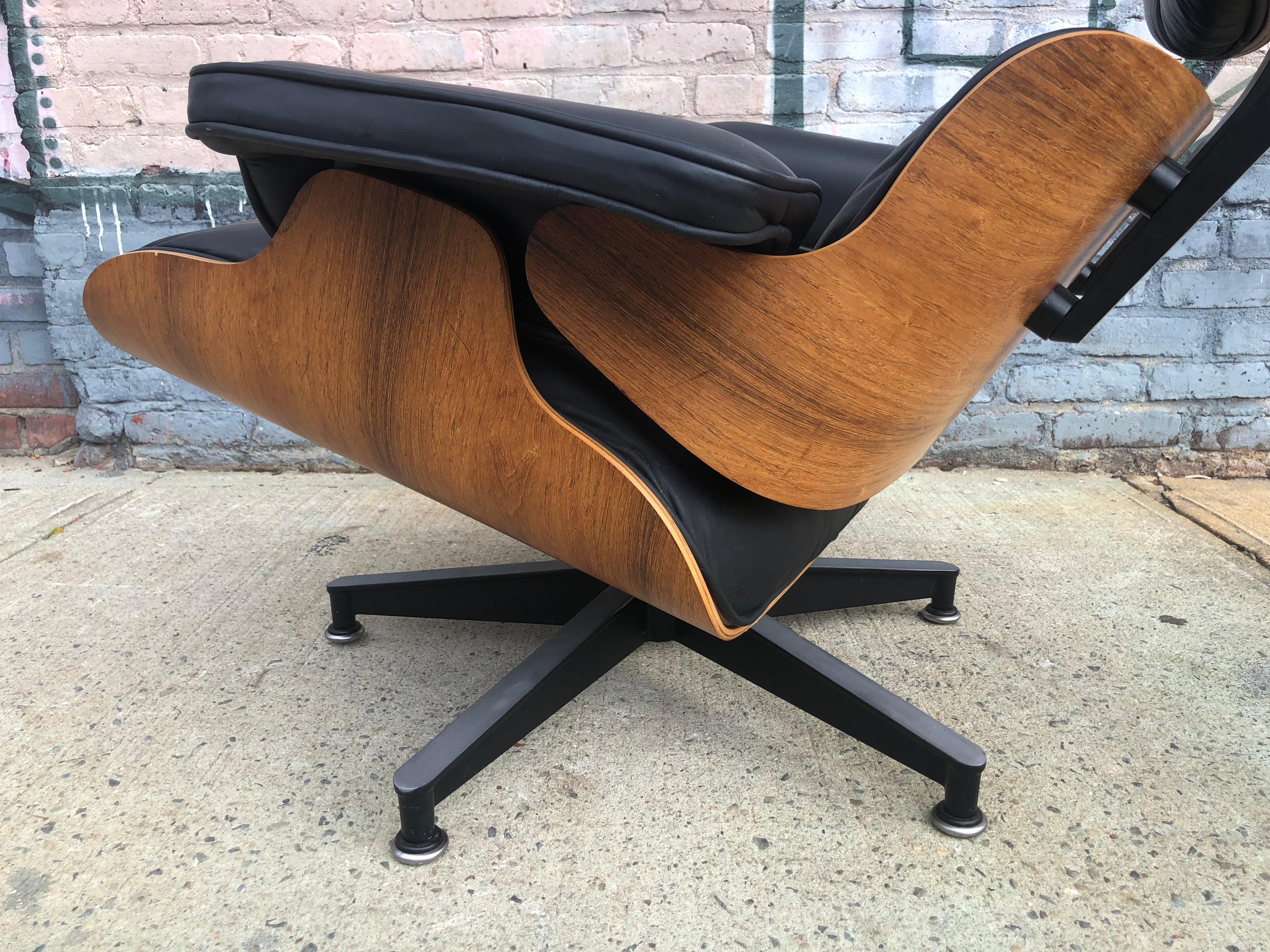 American Herman Miller Eames Lounge Chair and Ottoman