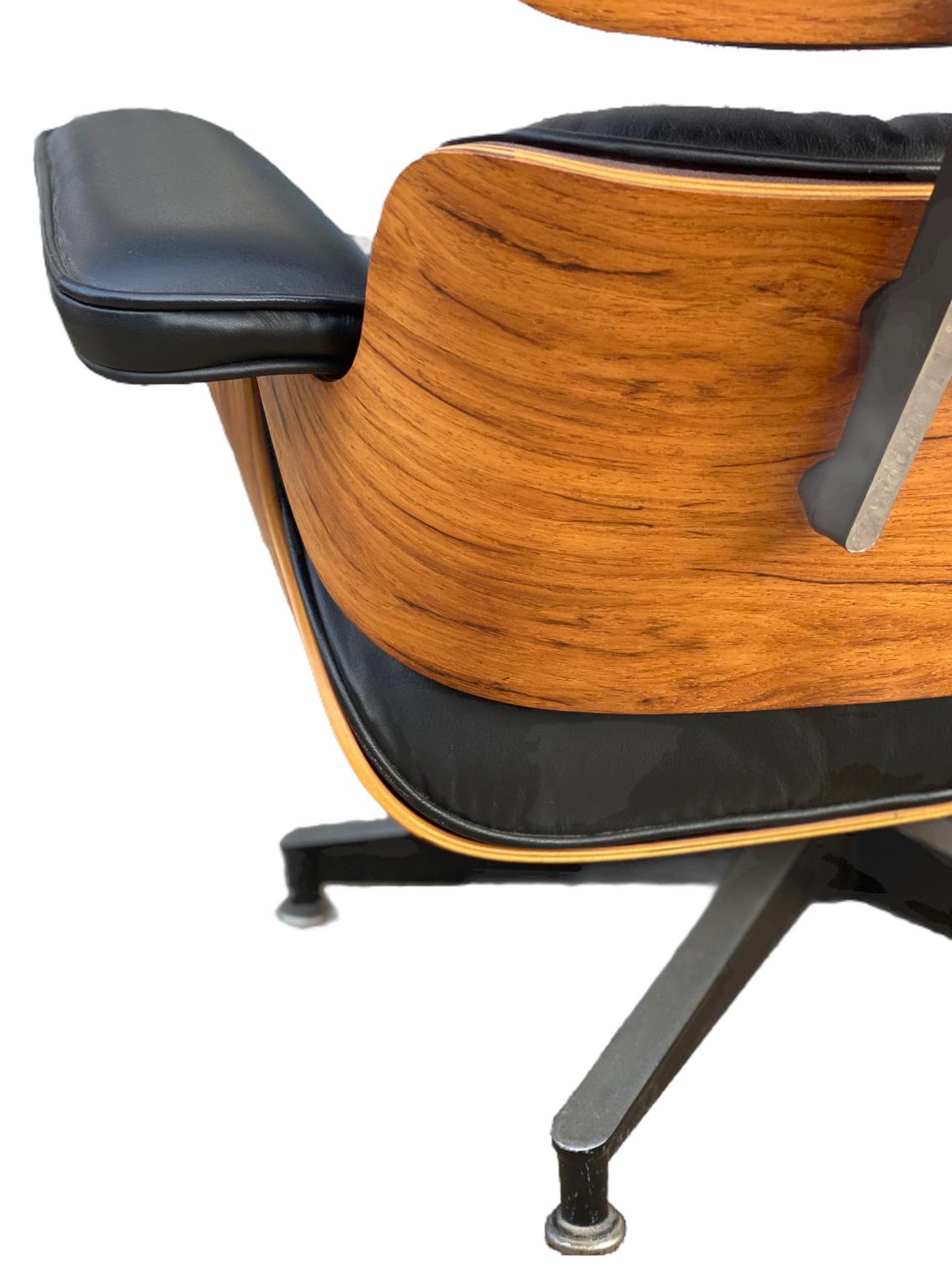 American Herman Miller Eames Lounge Chair and Ottoman