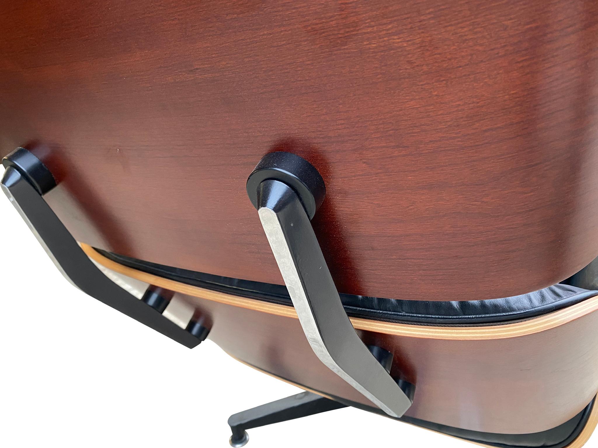 North American Herman Miller Eames Lounge Chair and Ottoman