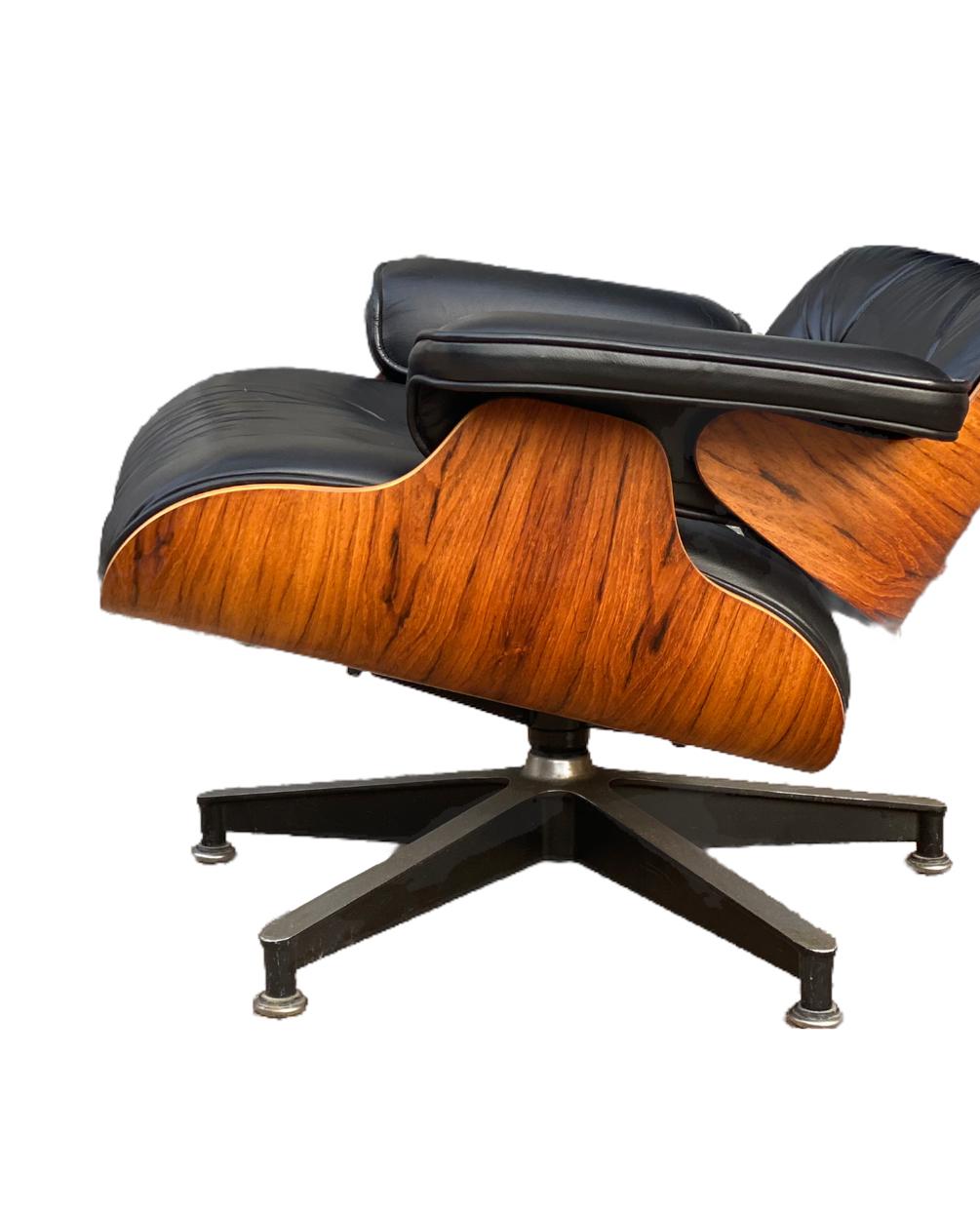 20th Century Herman Miller Eames Lounge Chair and Ottoman