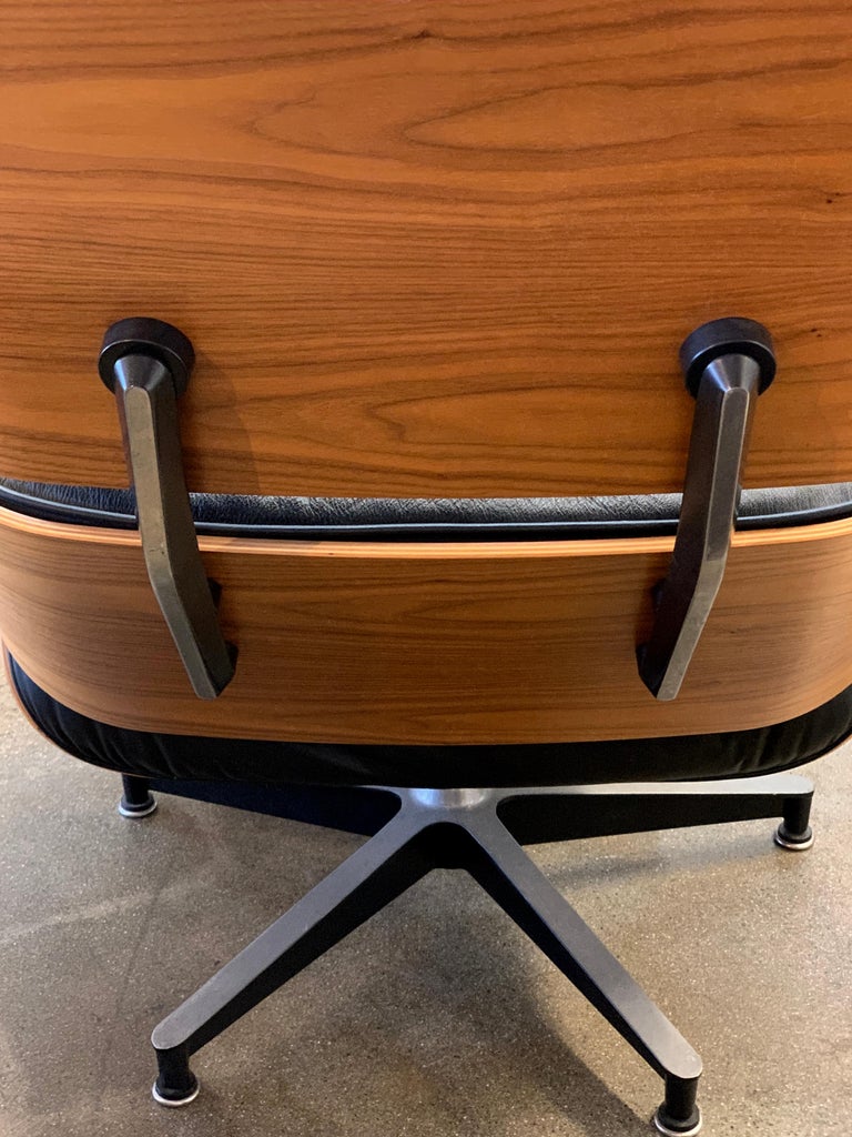 Tall Herman Miller Eames Lounge Chair and Ottoman at 1stDibs eames