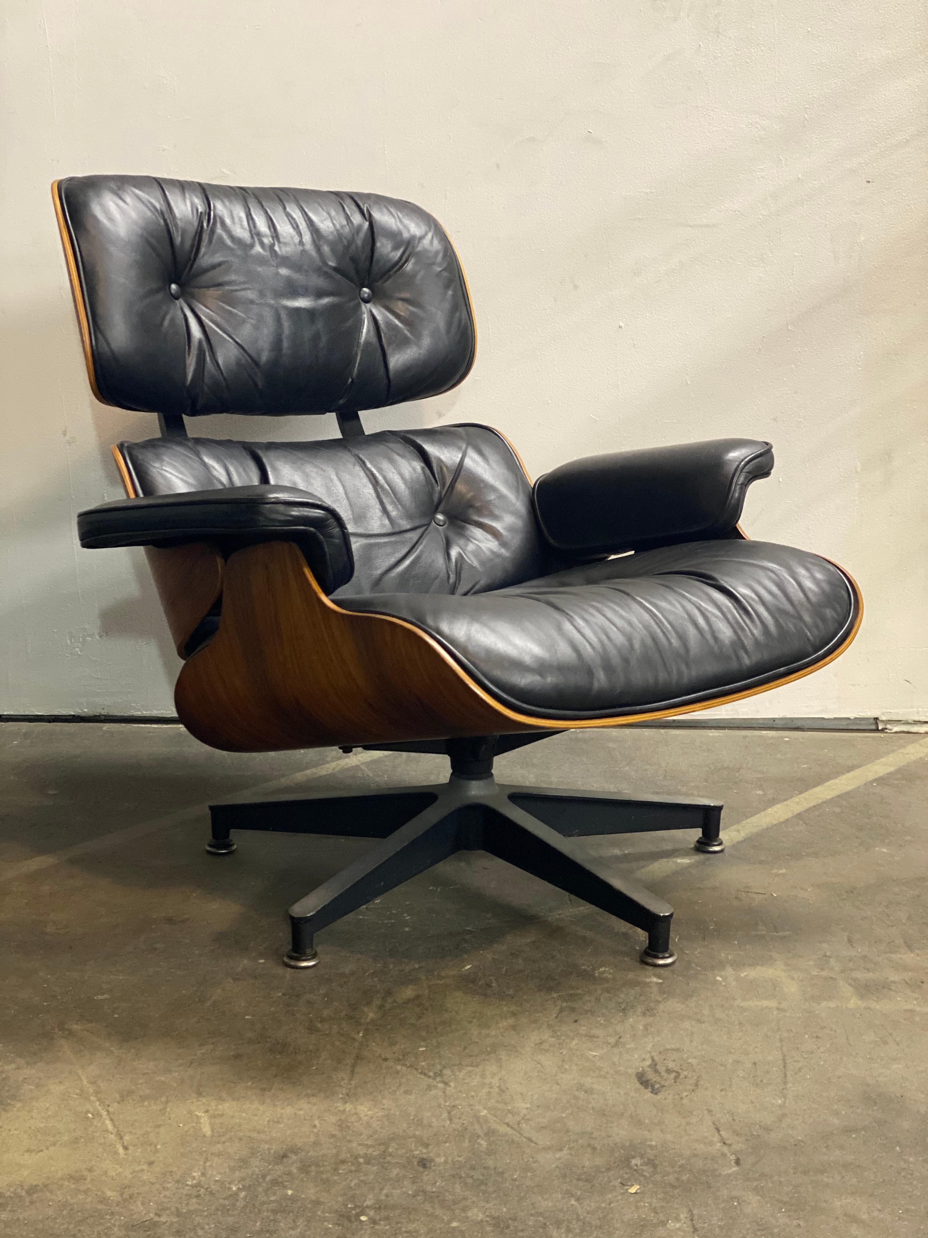 Herman Miller Eames Lounge Chair and Ottoman 1