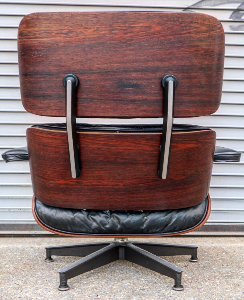 herman miller eames lounge chair and ottoman