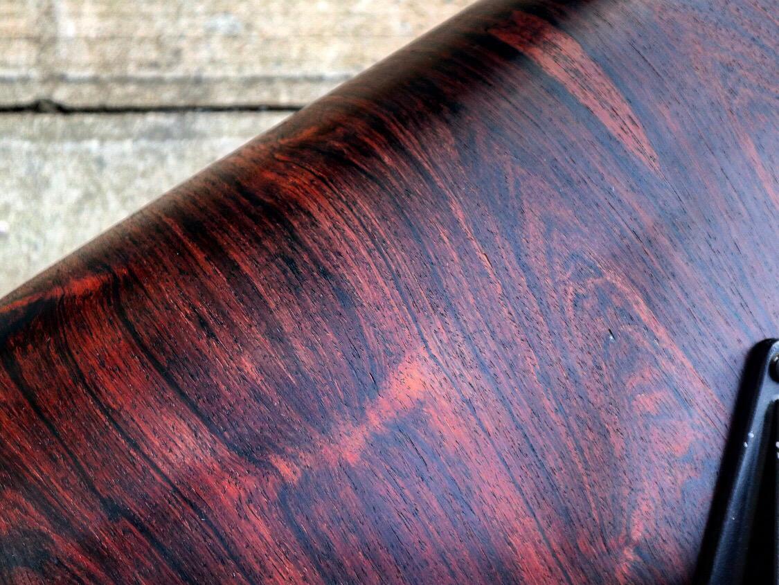 Leather Herman Miller Eames Lounge Chair and Ottoman in Rosewood