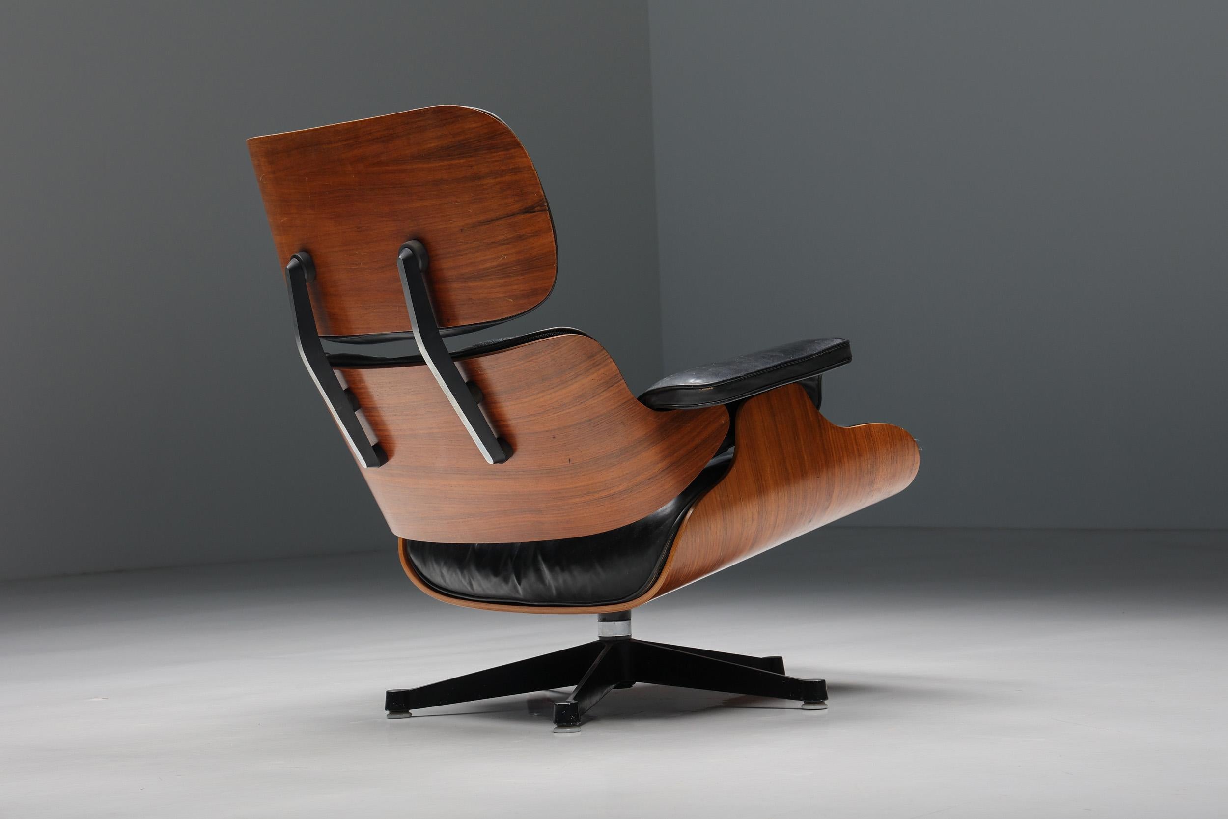 Herman Miller Eames Lounge Chair & Ottoman, models 670 & 671, 1957 1