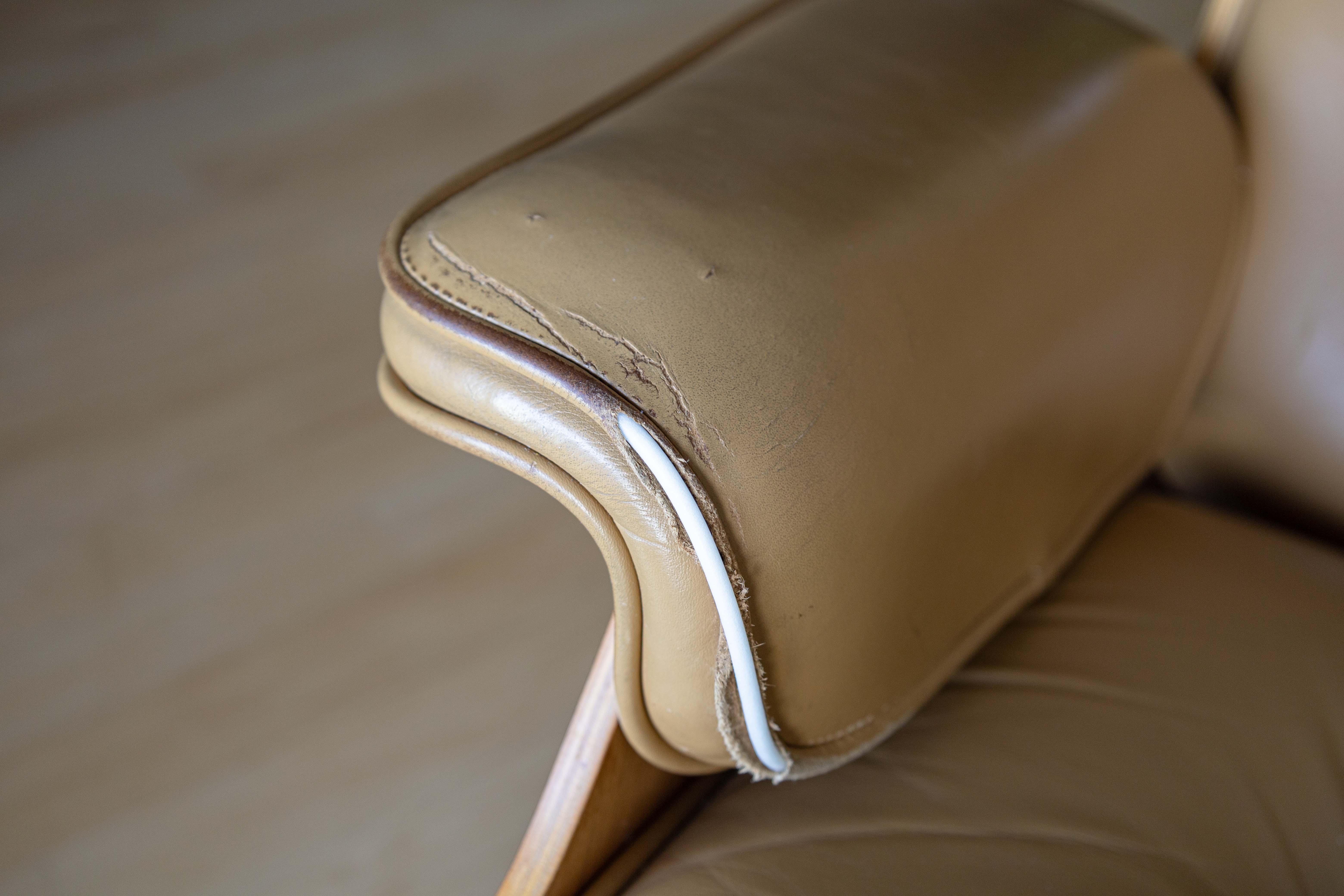 Herman Miller Eames Lounge Chair White Oak Leather 50th Anniversary Edition #4 6