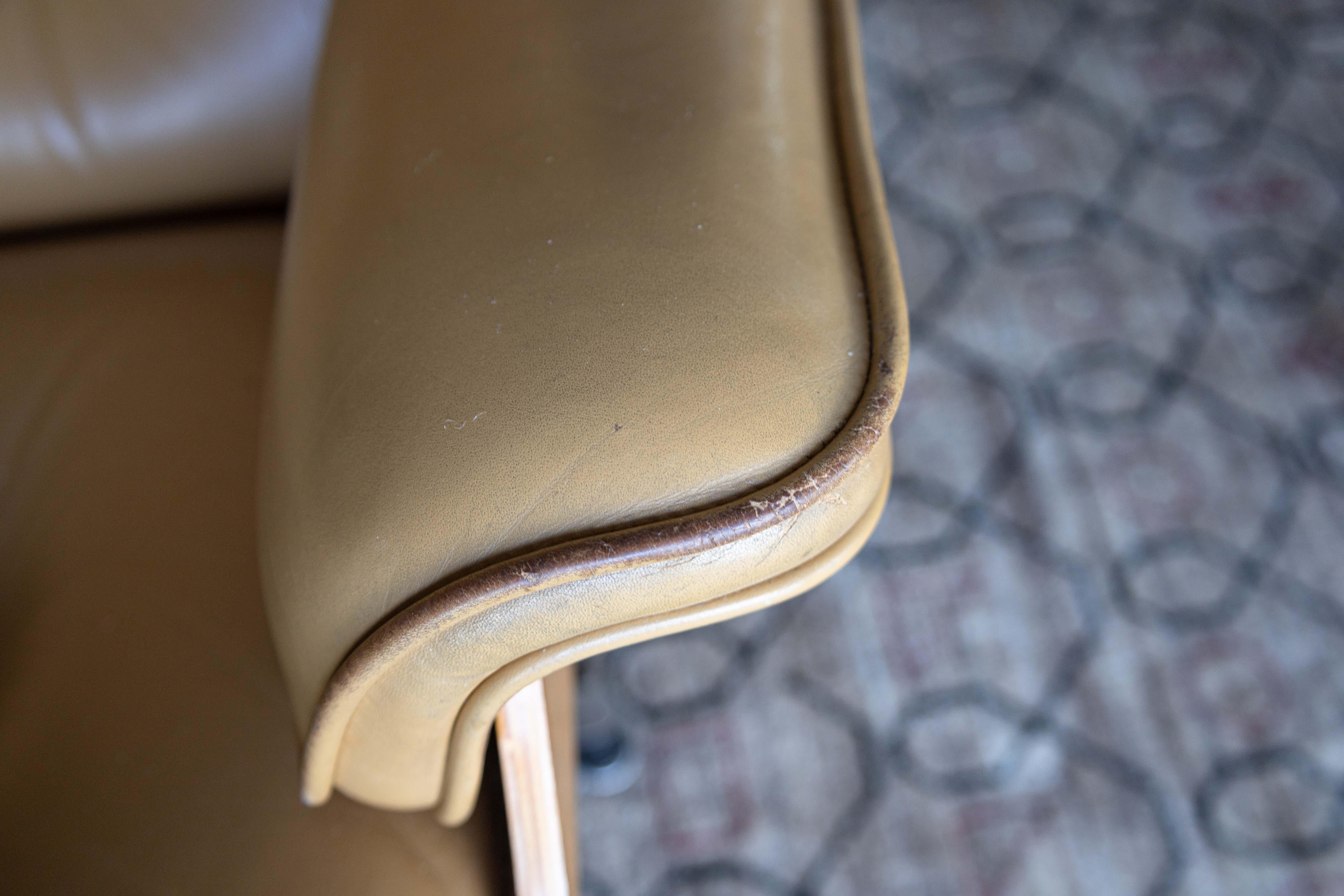 Herman Miller Eames Lounge Chair White Oak Leather 50th Anniversary Edition #4 7