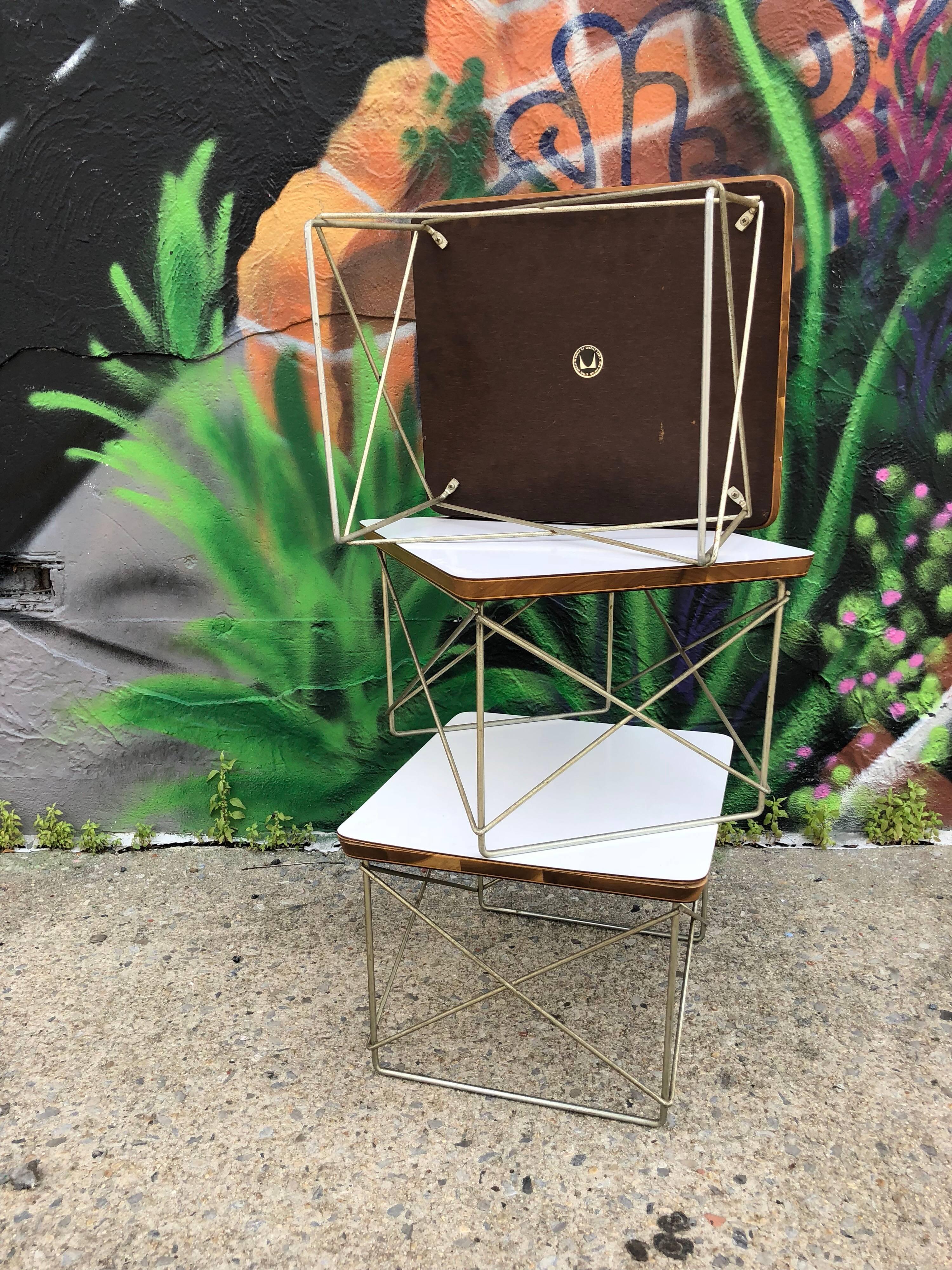 Herman Miller Eames LTR Side Tables In Excellent Condition In Brooklyn, NY