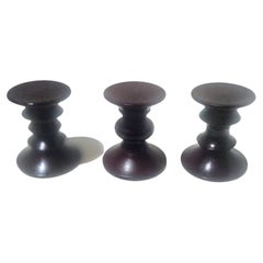 Used Herman Miller Eames Miniature Stools in Mahogany