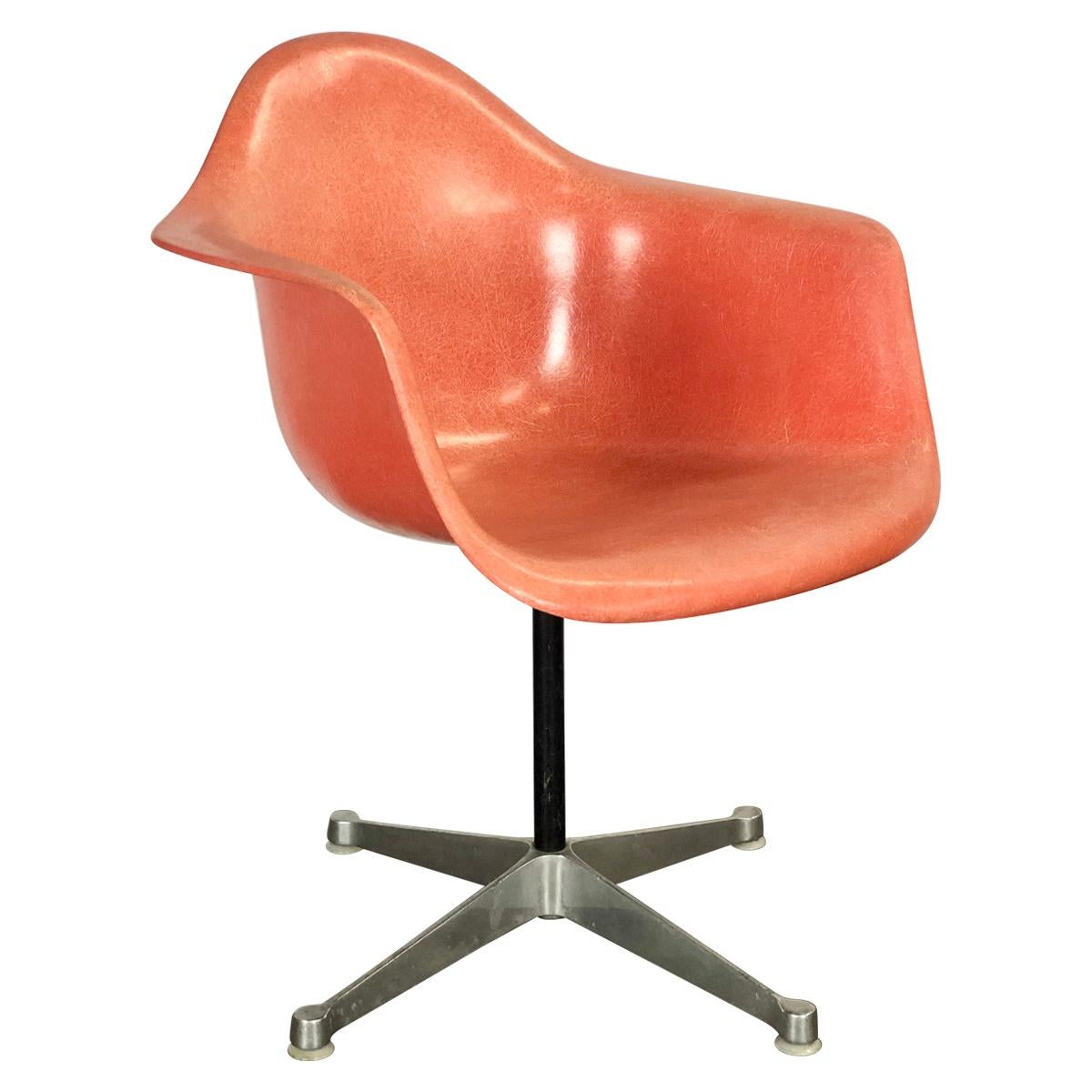 Herman Miller Eames Model PSC Fiberglass Swivel Office Desk Chair