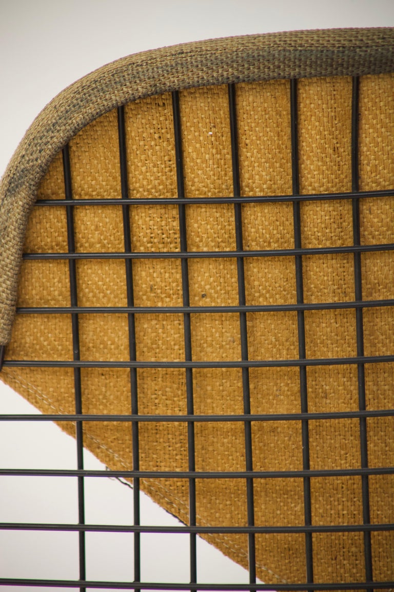 Herman Miller Eames PKW2 Wire Chair with Swivel Dowel Base at 1stDibs