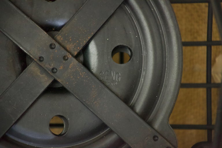 Herman Miller Eames PKW2 Wire Chair with Swivel Dowel Base at 1stDibs