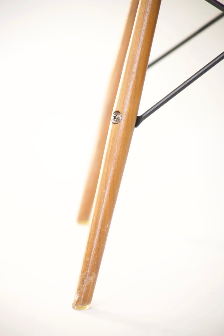 Herman Miller Eames PKW2 Wire Chair with Swivel Dowel Base at 1stDibs