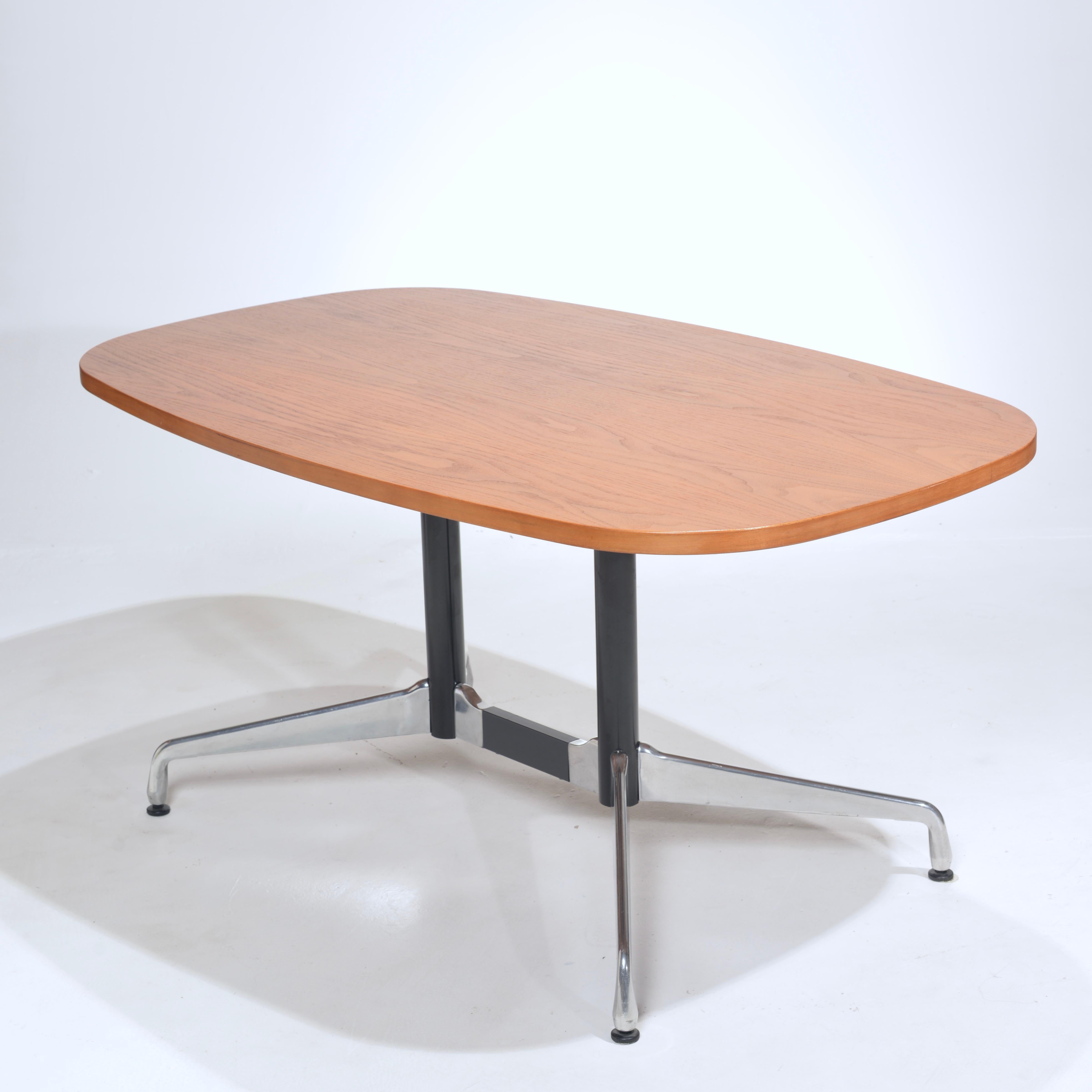 20th Century Herman Miller Eames Racetrack Dining Table