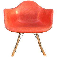 Herman Miller Eames Rocking Chair in Salmon