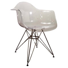 Herman Miller Eames Style Acrylic Molded Armchair Vintage Mid Century Modern Herman Miller Eames Style Acrylic Molded Armchair Vintage Mid Century Modern