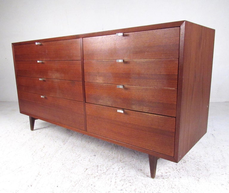 Herman Miller Eight Drawer Dresser By George Nelson For At 1stdibs Striking Mid Century Modern Bedroom Dresser Designed By George Nelson For Herman Miller Features
