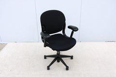 Herman Miller Equa 2 Ergonomic Swivel Task Chair in Black Fabric, Adjustable