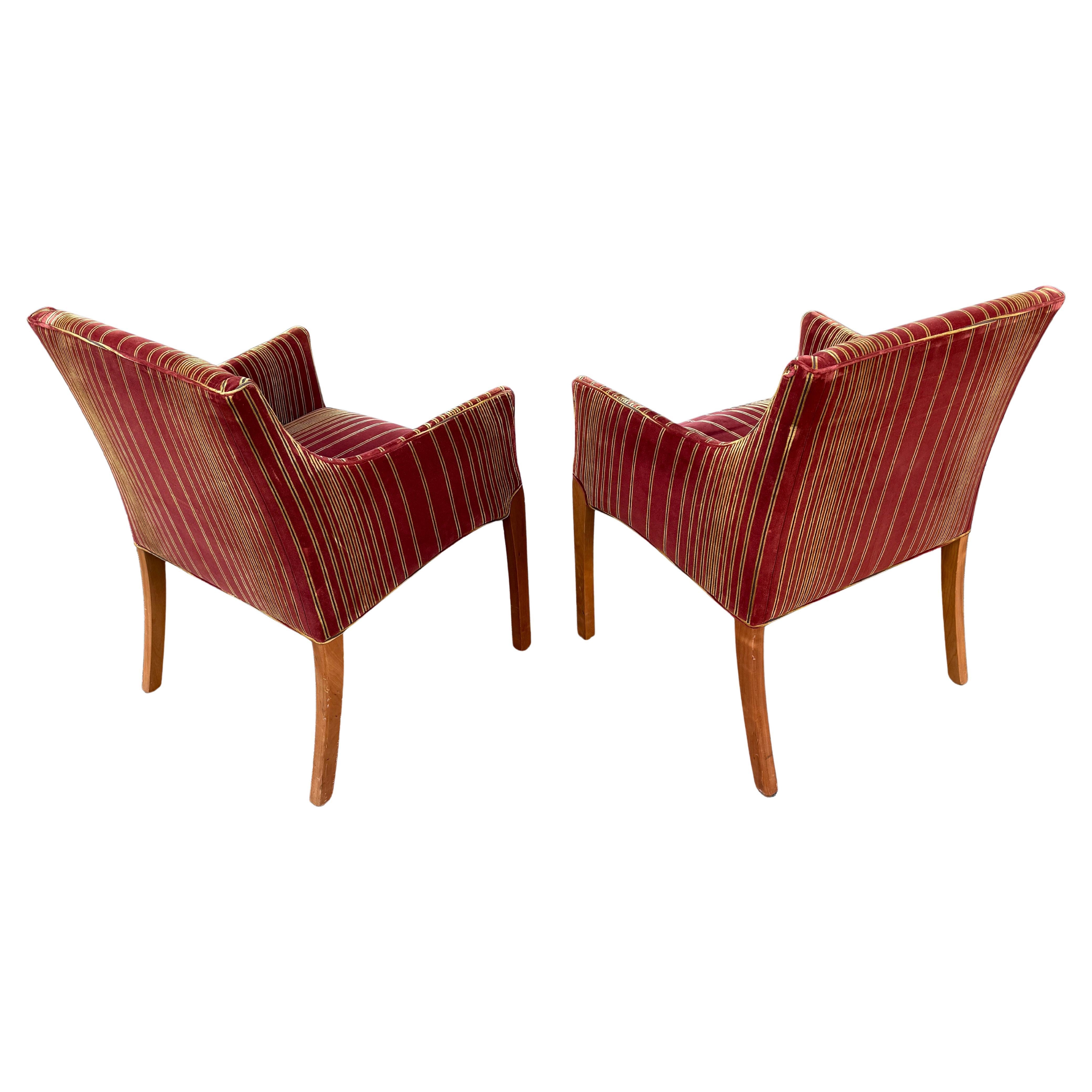 Mid-Century Modern Paire de fauteuils Herman Miller Geiger International en vente