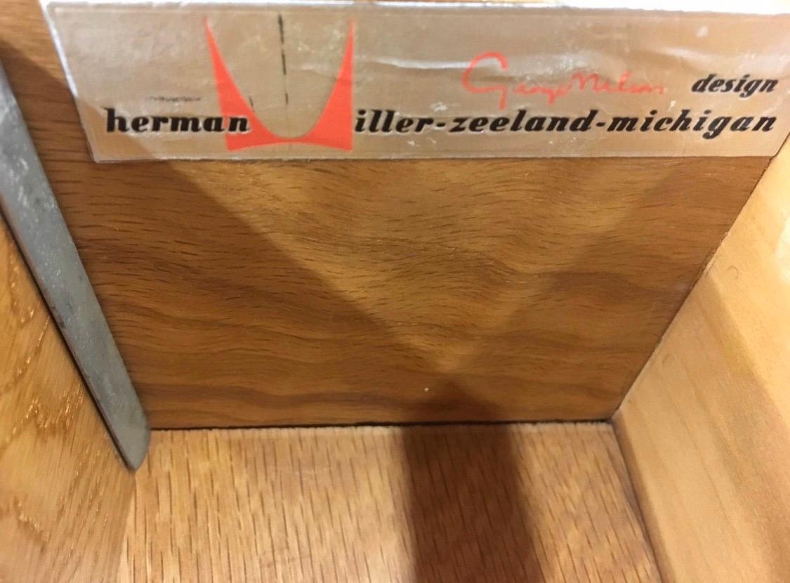 American Herman Miller George Nelson Designed Dresser Chest Drawers Mid-Century Modern