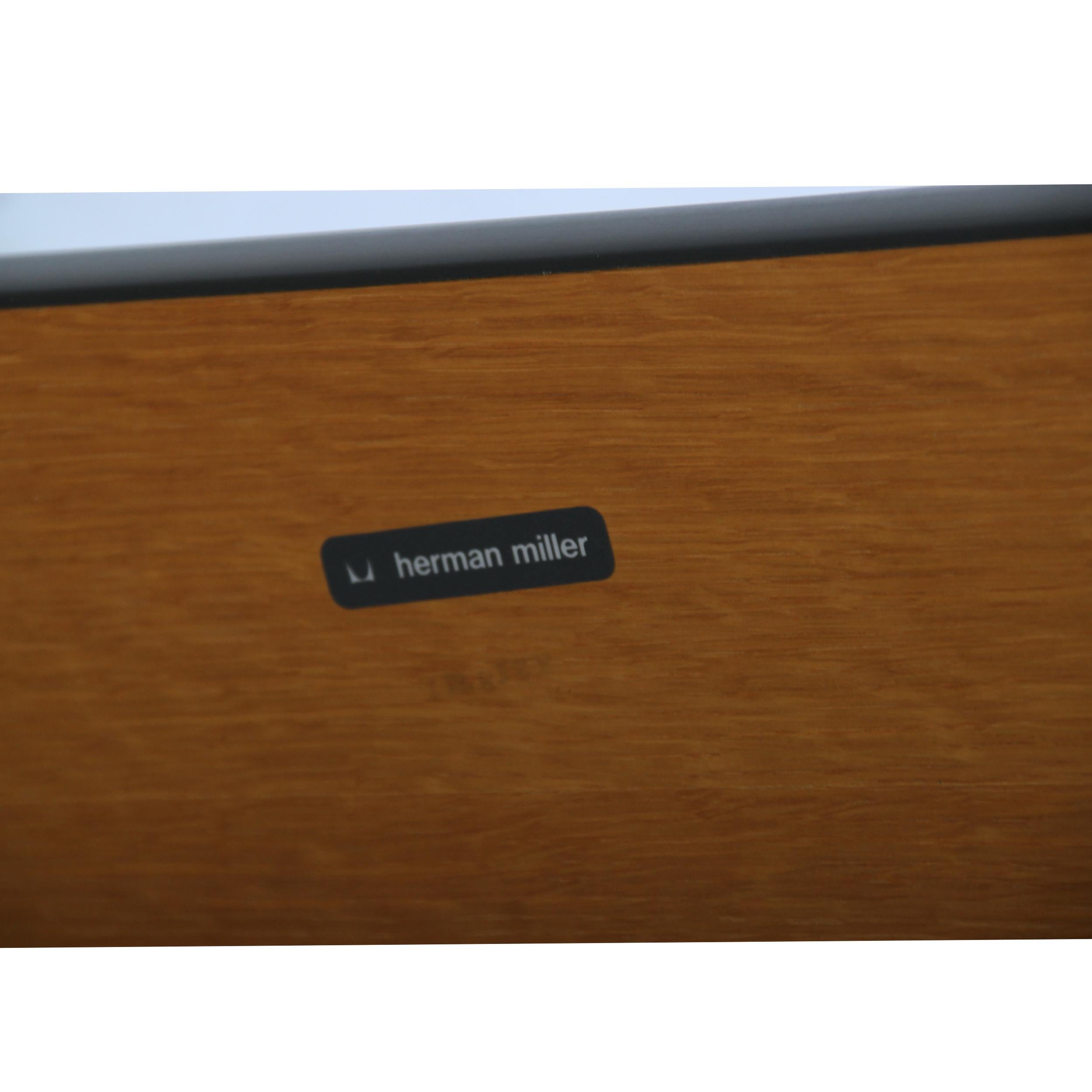 Aluminum Herman Miller George Nelson & Robert Propst A02 Desk For Sale